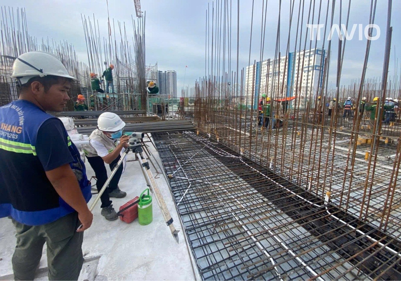 Hình ảnh thực tế tiến độ dự án TT Avio Dĩ An