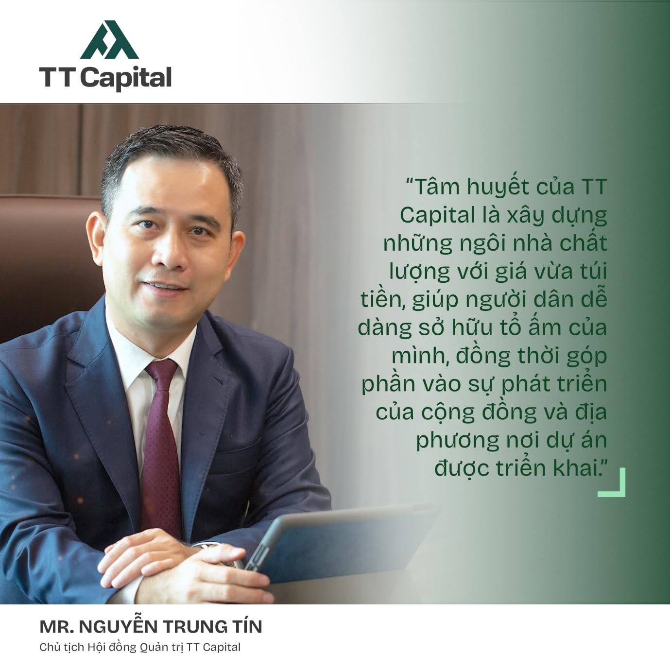 TT Capital: Nhà phát triển bất động sản đáng tin cậy